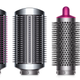 Three different types of attachments allow the Airwrap to create different styles.